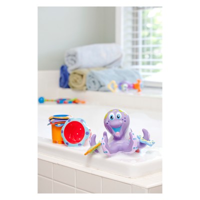 nuby octopus hoopla bathtime toy