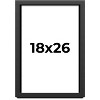 PosterPalooza | Flat Black Picture Frame - UV Acrylic, Foam Board Backing, Hanging Hardware - 2 of 4