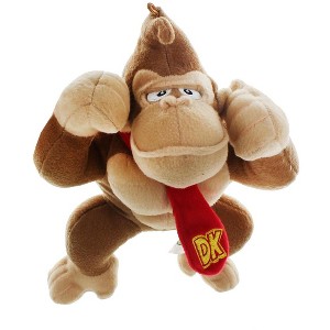 Toynk Nintendo 10.5" Donkey Kong Standing Plush - 1 of 1