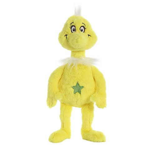 Aurora Medium Sneetch Dr. Seuss Whimsical Stuffed Animal Yellow 12