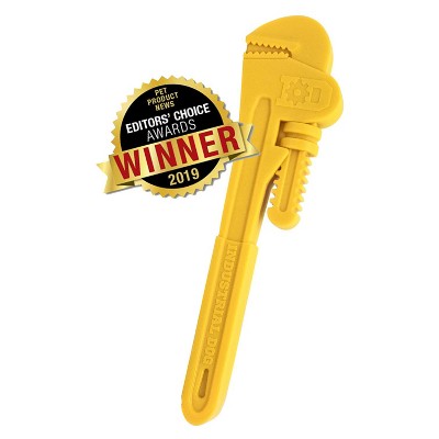 ID Pipe Wrench Ultra Durable Nylon Dog Chew Toy