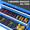 Huxxion 7-Drawer Heavy Duty Rolling Tool Chest Tool Storage Box - 4 of 4