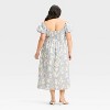 Women's Puff Short Sleeve Maxi Dress - A New Day™ - 2 of 3