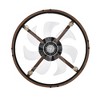Airsurfer 20-Inch Black Small Farmhouse Ceiling Fans with Remote - 4 of 4