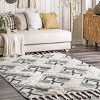 Nuloom Yara Shaggy Helix Diamonds Indoor Area Rug - 2 of 4