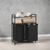 Laundry Sorter with 2 Pull-Out and Removable Bags, Laundry Basket, Laundry Hamper, 12.1 Gal Capacity per Bag - 2 of 4