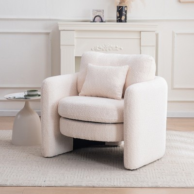 Round Corner Modern Dining Chair - Stylish Single Seat for Modern Spaces