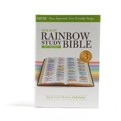 Rainbow Study Bible-NIV - by  Holman Bible Staff (Hardcover)