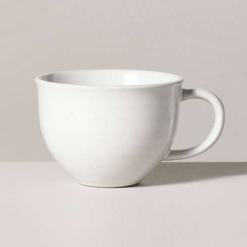 10 oz. Ceramic Mug Black Brim 