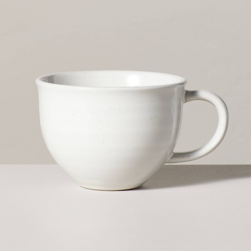 16oz Matte Stoneware Mug Cream - Hearth & Hand™ with Magnolia