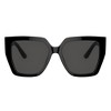 Dolce & Gabbana DG 4438 501/87 Womens Butterfly Sunglasses Black 55mm - 2 of 3