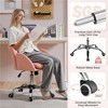 Yaheetech Modern Swivel Rolling Desk Chair with Armrests for Home Office - 4 of 4