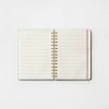 240pg Ruled Twin Spiral Journal 8.25"x6.25" Enough - Threshold™: Hard Cover, Narrow Lined, Multicolored, Teen & Adult - 3 of 3