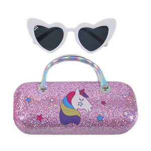 Limited Too Girls Sunset Sunglasses & Case Set for Kids - 1 of 4