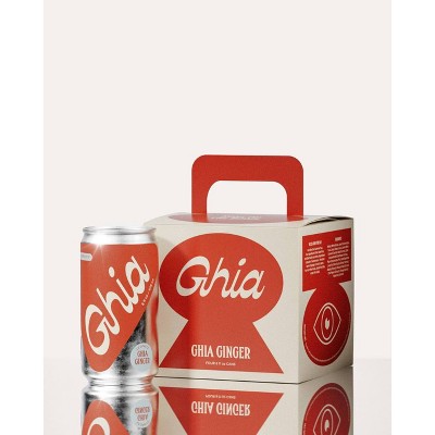 Ghia Non-Alcoholic Le Spritz Ginger - 4pk/8 fl oz Cans