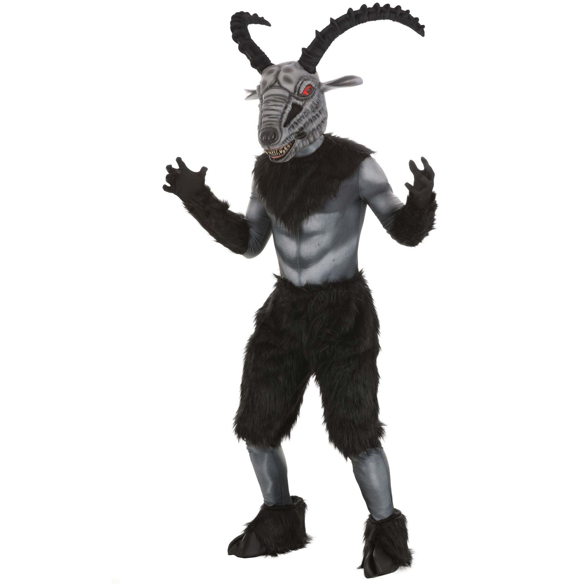 HalloweenCostumes.com Adult Baphomet Costume for Men - Occult Sabbatic Goat Man Demon Diety