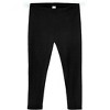 City Threads Women's Capri Leggings, 100% Cotton, USA-Made Comfortable Everyday Wear - 3 of 4