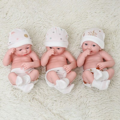 Meco Lifelike Reborn Baby Dolls Girls Accompany Doll Baby Playmate Toys Kids Birthday Gift