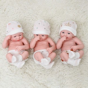 Meco Lifelike Reborn Baby Dolls Girls Accompany Doll Baby Playmate Toys Kids Birthday Gift - 1 of 4