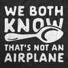 We Both Know Thats Not An Airplane Baby Bodysuit Funny Sarcastic Graphic Novelty Jumper For Infants - Crazy Dog Baby Bodysuit - 2 of 4