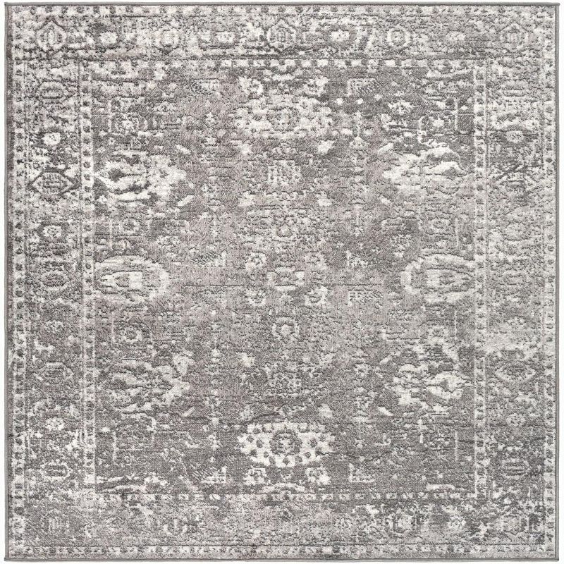 Mark & Day Kedrick Woven Indoor Area Rugs Gray/Charcoal/White, 1 of 8