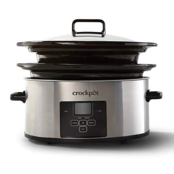 Crock-Pot 6qt Choose-a-Crock Slow Cooker - Stainless Steel