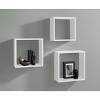 Dolle Floating Shelf Set of Box Frames - White - image 2 of 3