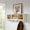 Brennan Entryway Wall Mounted Coat Rack - Crosley - 4 of 4