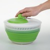 EMSA TURBOLINE Collapsible Salad Spinner with turbo button