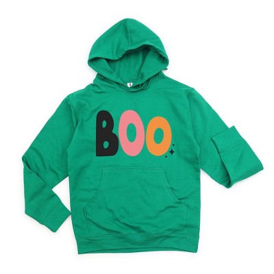 Simply Sage Market Women's Graphic Hoodie Boo Colorful Stars