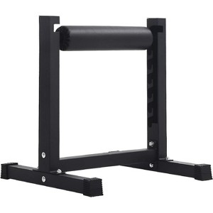 Acekool 7-Level Adjustable Split Squat Stand, Bulgarian Squat & Single-Leg Lunge Roller, 350LB Capacity, Professional Lower Body Trainer - 1 of 4