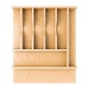 Rev-A-Shelf Natural Maple Right Size Utensil Insert Home Storage Kitchen Organizer 7 Compartment Drawer Accessory - 3 of 4