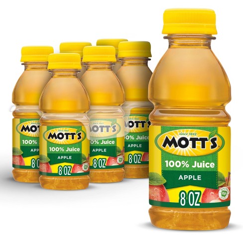 Mott's 100% Original Apple Juice - 6pk/8 fl oz Bottles