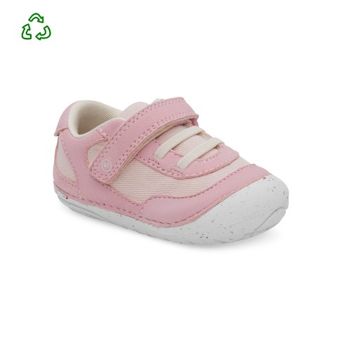 Stride Rite Sprout Kid's Easy On/off First Walker Sneaker | 3.5 | Pink ...