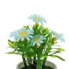 Unique Bargains Artificial Plants 7-Piece Small Sunflower Plastic 2.76"x2.76"x3.94" 1 Pcs - 4 of 4