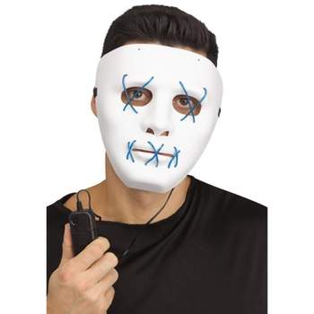 Fun World String Illumination Mask (White/Blue), Standard