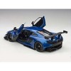 McLaren 650S GT3 Azure Blue with Black Accents 1/18 Model Car by Autoart - 3 of 4