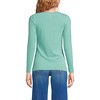 Lands' End Women's Long Sleeve Lightweight Jersey Scoop Neck T-Shirt - 2 of 3