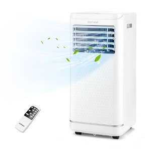 Costway 6000BTU (10000 BTU ASHRAE) Portable Air Conditioner with Dehumidifier & Fan Mode, up to 350 Sq.Ft - 1 of 4
