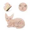 Unique Bargains Cartoon Pointed Ears Cat Hair Clips Pink 1 Pc - 4 of 4