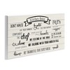 Stupell Industries Kitchen Rules List Family Happiness Motivational Phrases, 17" x 7" - 3 of 4
