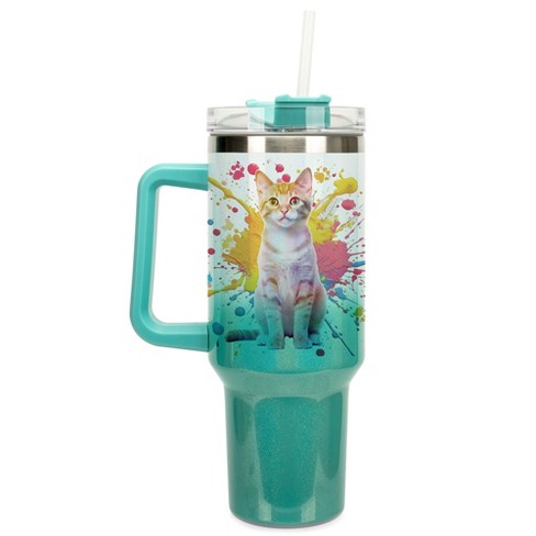 100 North Aries Zodiac Astrology Star Sign Wrap-around 40 Oz. Stainless