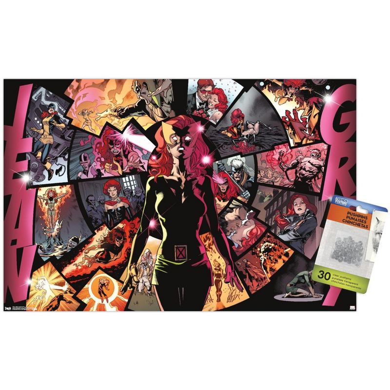 Trends International Marvel Comics - The X-Men: Dark Phoenix - Jean Unframed Wall Poster Prints, 1 of 7