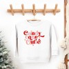 The Juniper Shop Candy Cane Cutie Stars Toddler Graphic Sweatshirt - 2 of 3