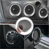 Unique Bargains Round Mesh Trim Subwoofer Grille Horn Speaker Protective Cover Silver Tone 2 Pcs - 3 of 4