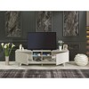 67" Engineered Wood Mid Century Modern TV Stand with 2 Door Cabinet and 4 Cubby Hole Shelves for Living Room - 4 of 4