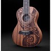 Oscar Schmidt OU2TAT-A Concert Ukulele. Natural Mahogany Maori - 3 of 3