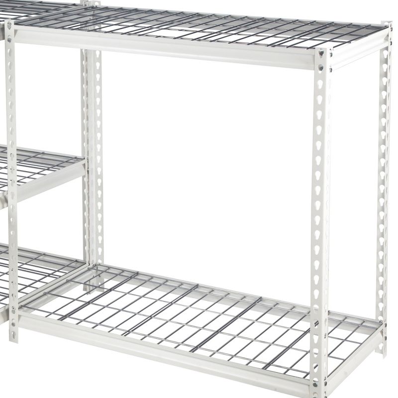 Pachira Adjustable Height 5-Shelf Steel Shelving Unit Utility Organizer Rack for Home, Office, and Warehouse, 5 of 9