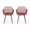 Set of 2 Poppy Dining Chair-Christopher Knight Home - 2 of 4