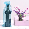 Unique Bargains Sheer Mesh Drawstring Gift Pouches Organza Wine Bags 12 Pcs 14.5"x5.5" - 3 of 4